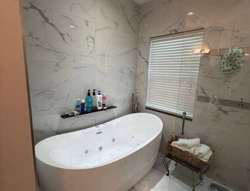 Contemporary Bathroom Remodel with New Fixtures